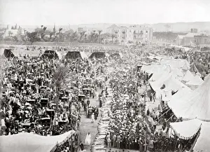 Rode: Doseh or treading ceremony, Egypt, c.1880
