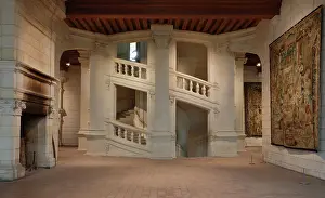 Helix: Double helix staircase, Chateau de Chambord, Loir-et-Cher