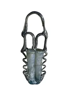 Ointment: Double ointment bottle. Roman art. SPAIN. Barcelona