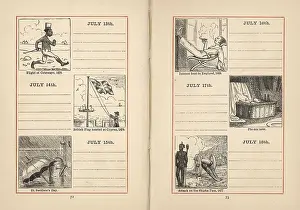 Cetewayo: Double page spread in a diary for 13-18 July