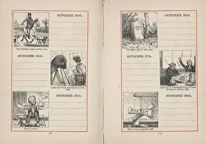 Barristers: Double page spread in a diary for 23-28 October