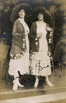 Sibling: Double portrait, the Sherlock Sisters