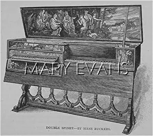 Spinet: DOUBLE SPINET CA 1600