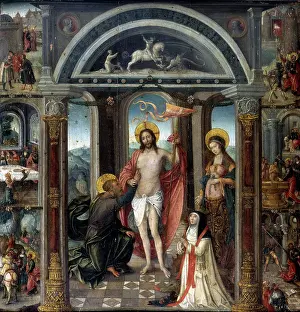 Antwerp: Doubting Thomas putting hand into Christ's wounds