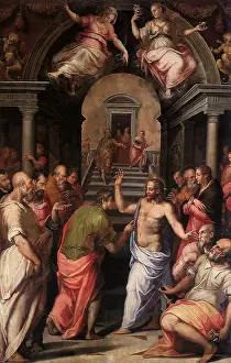 Vasari: Doubting Thomas, by Vasari