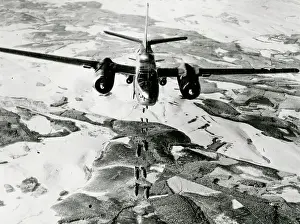 Invader: Douglas a-26 Invaders, railway track, Siegfried Line