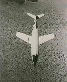 Mojave: Douglas D-558-2 Skyrocket at low altitude over Mojave Desert