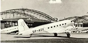 Douglas DC-2 SP-ASK of LOT at Warsaw