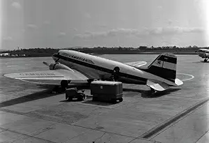 Cambrian: Douglas DC-3 G-AGHM Cambrian Le Bourget 1963
