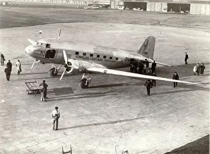 Ibis: Douglas DC-3 PH-ALI Ibis of KLM at Croydon