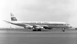 Swissair: Douglas DC-8-53 JA8103 Haruna