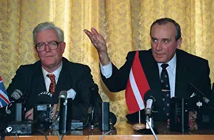 Georgs: Douglas Hurd MP & Georgs Andrejevs