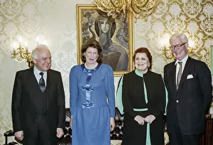Spouses: Douglas Hurd visits USSR