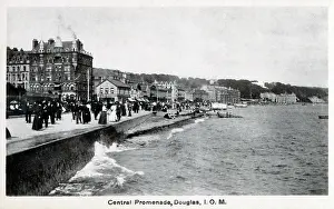 I.o.m: Douglas, Isle of Man - Central Promenade, Douglas