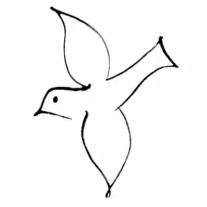 Harper: Dove in flight