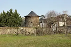 1021: Dovecote, Abbaye Saint Nicolas, Angers, Maine-et-Loire