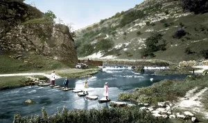 Dovedale: Dovedale, Stepping Stones 1914