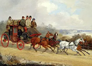 Alken: The Dover to London Coach in Summer
