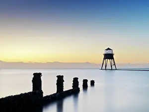 Groyne: Dovercourt Lighthouses and Causeway, Marine Parade, Harwich