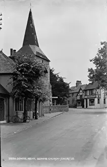 Steeple: Downe Church and Surroundings
