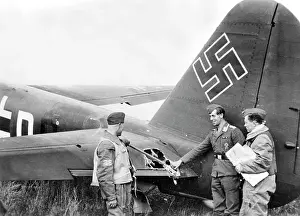 Downed: Downed German airmen, 1940