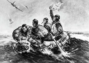 Inflatable: Downed German airmen, 1941