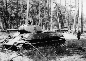 Downed: Downed Red Army tanks on the Eastern Front, 1941