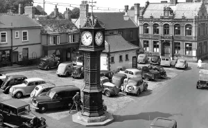 Downham: Downham Market, the Clock Tower 1952