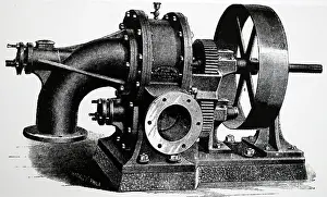 Piston: Dow's rotary piston pump by Kensington Engine Works