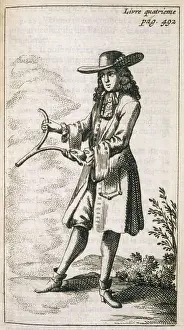 Dowsing: Dowser, 17th century