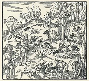 Dowse: Dowsing for metals using a Wunschelrute or rod