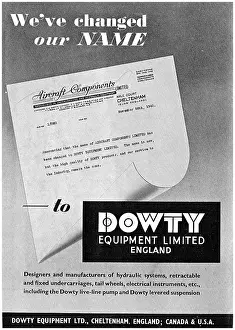 Notification: Dowty Change Of Name Notification