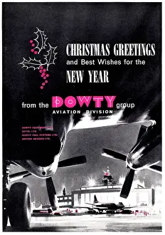 Dowty: Dowty Christmas Greetings 1959