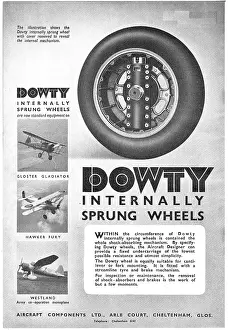 Internally: Dowty Internally Sprung Aircraft Wheels