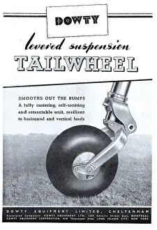 Tailwheel: Dowty Levered Suspension Tailwheel