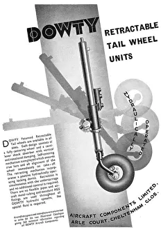 Retractable: Dowty Retractable Tail Wheel Units