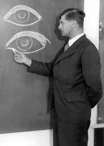 Abel: Dr. Abel in a lesson about race, 1936