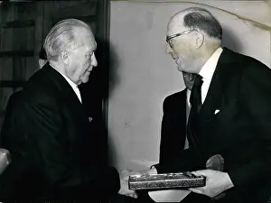 81st: Dr Adenauer, German Chancellor
