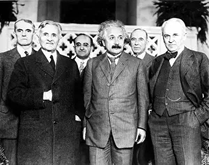 Millikan: Dr. Albert A. Michelson, Dr. Albert Einstein, ?