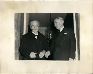 Schweitzer: Dr Albert Schweitzer and Sir Anthony Eden PM