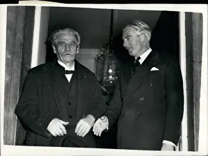 Schweitzer: Dr Albert Schweitzer and Sir Anthony Eden PM