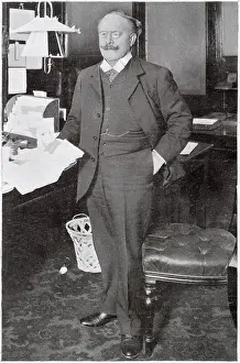 Philanthropic: Dr. Barnardo in his office