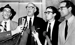 Conspiring: Dr. Benjamin Spock (second from left), American ?