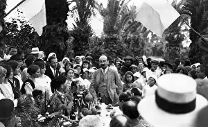 Zionist: Dr Chaim Weizmann speaking at Rishon LeZion, WW1