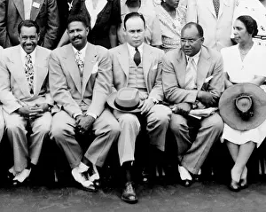Calloway: Dr. Charles Drew (center), Cab Calloway ?