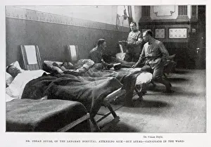 Canadians: Dr Conan Doyle, Langman Hospital