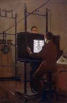 Stereoscope: DR DIOCLES X-RAY/1926