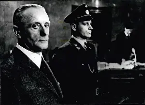 Eichmann: Dr Erich Rajakowitsch on trial for war crimes, Vienna