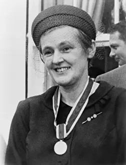 Pharmaceuticals: Dr. Frances O. Kelsey, wearing the Distinguished ?