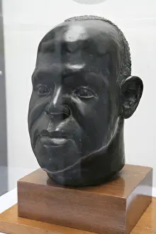 Described: Dr Harold Moody bronze portrait
